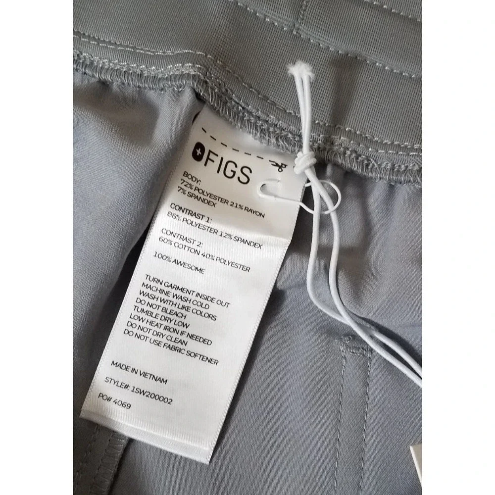 Figs High Waisted Zamora W Yoga Waistband Scrub Pants Women size‎ 4XL Petite NEW